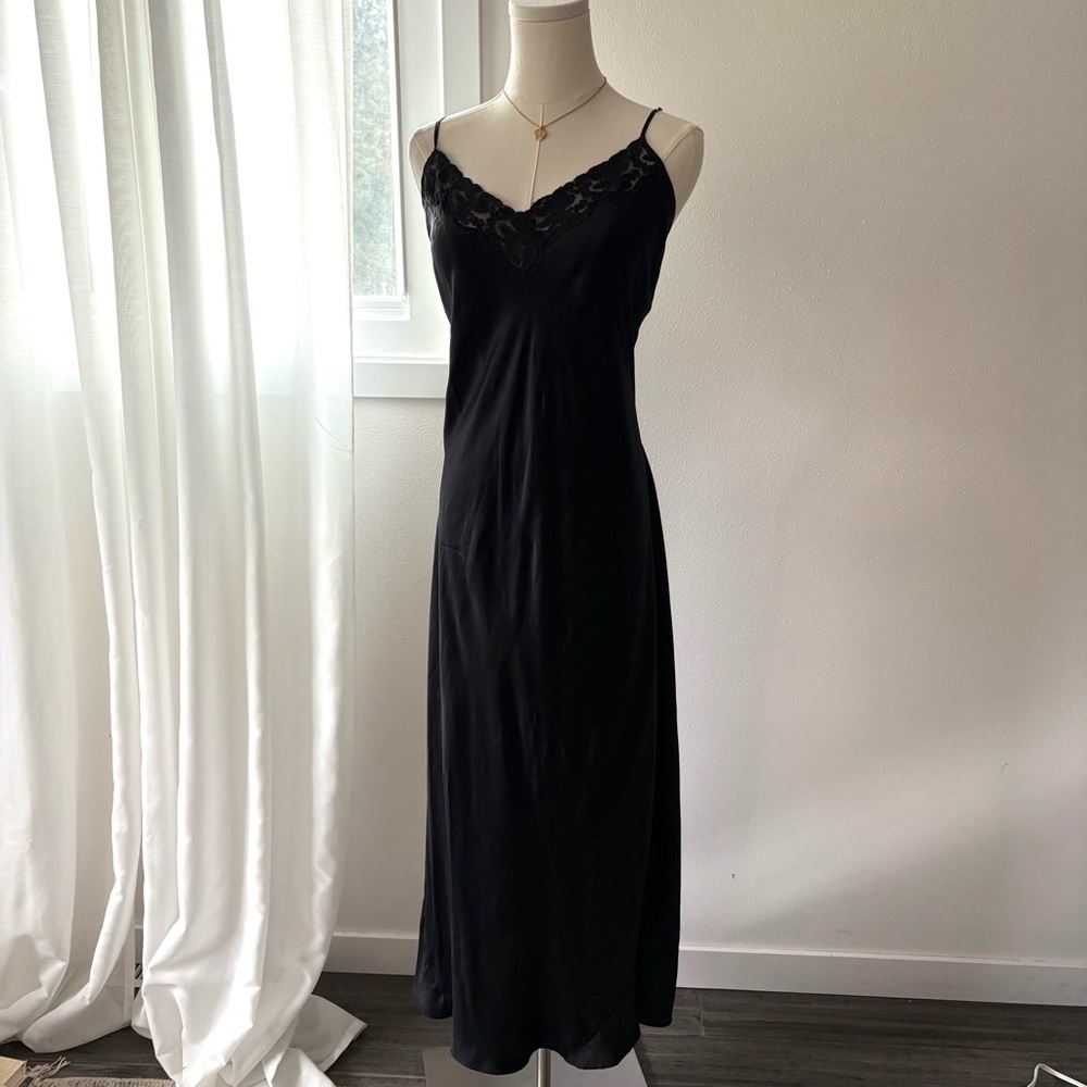 Silk slip dress